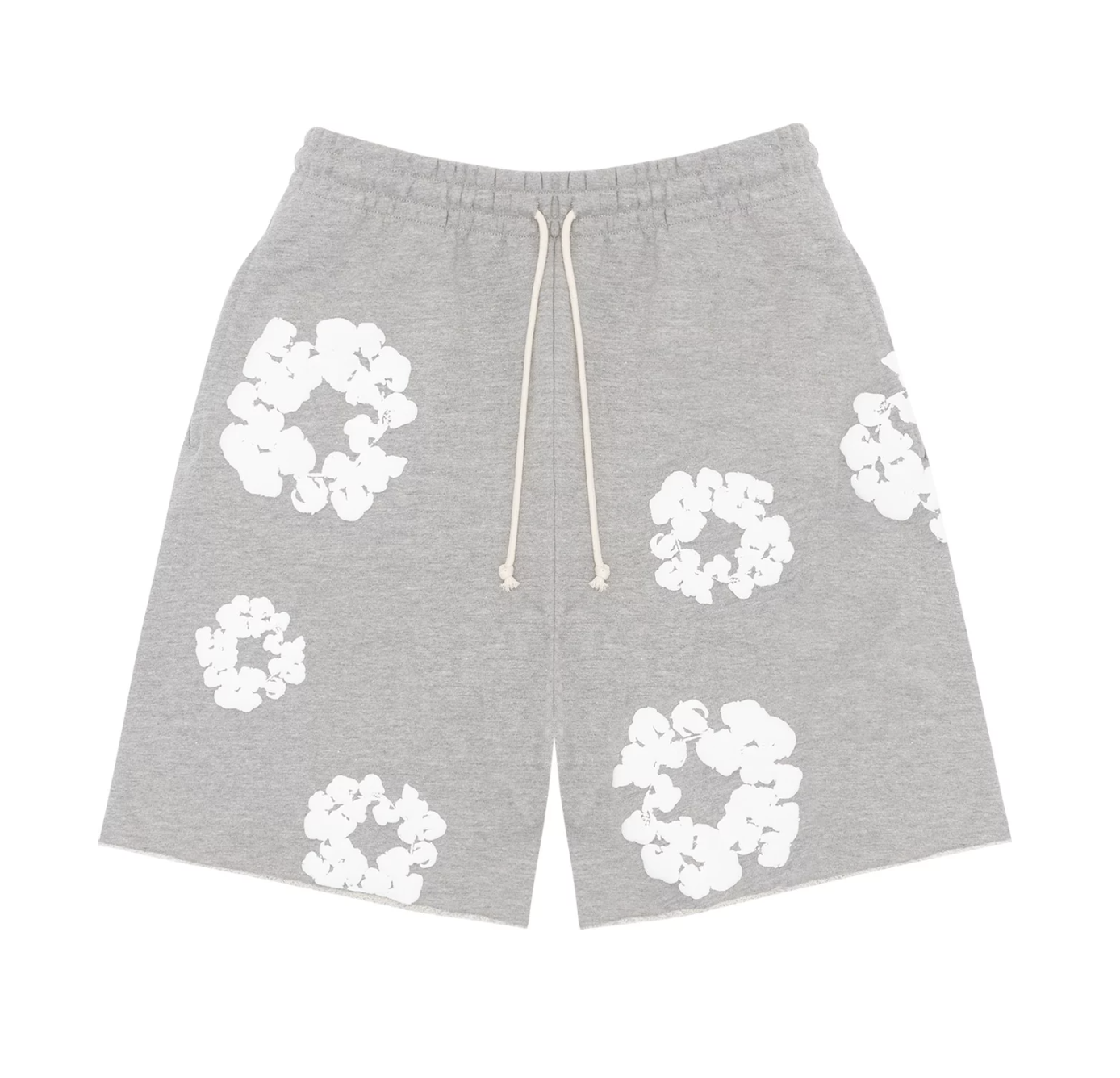 Denim Tears The Cotton Wreath Shorts 'Grey'