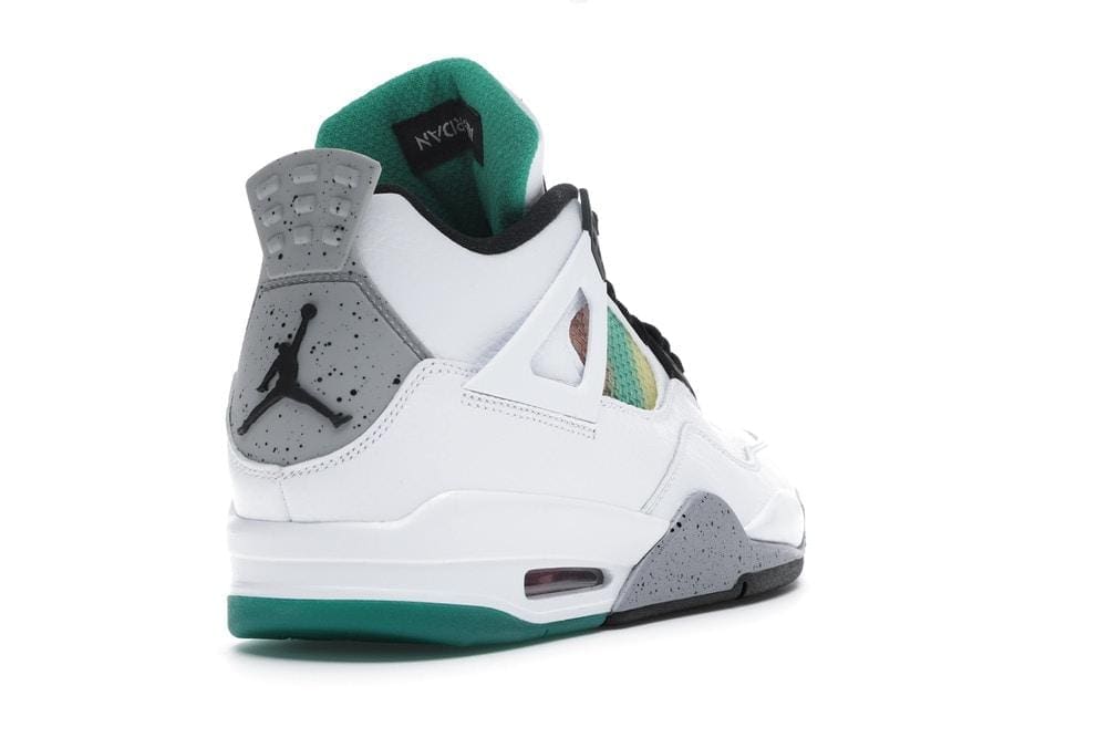 Jordan 4 Retro Lucid Green Rasta