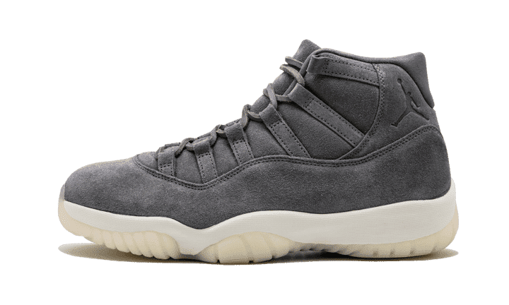 Jordan 11 Retro Pinnacle Grey Suede