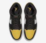Jordan 1 Mid Yellow Toe Black