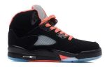 Jordan 5 Retro Black Alarming