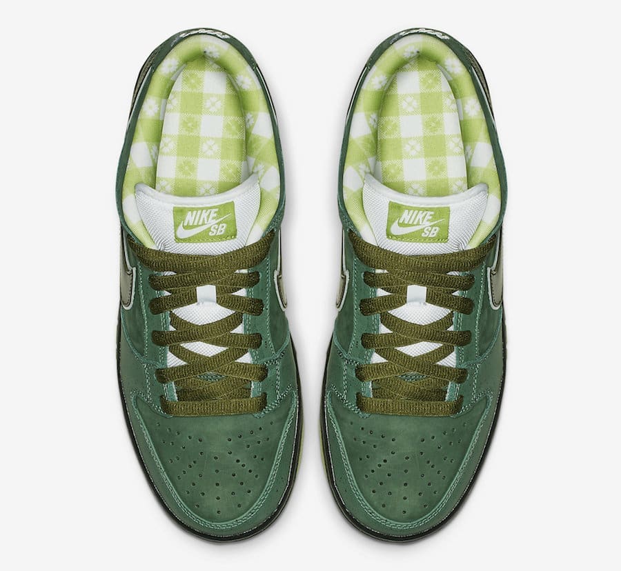 Concepts x Nike SB Dunk Low Green Lobster
