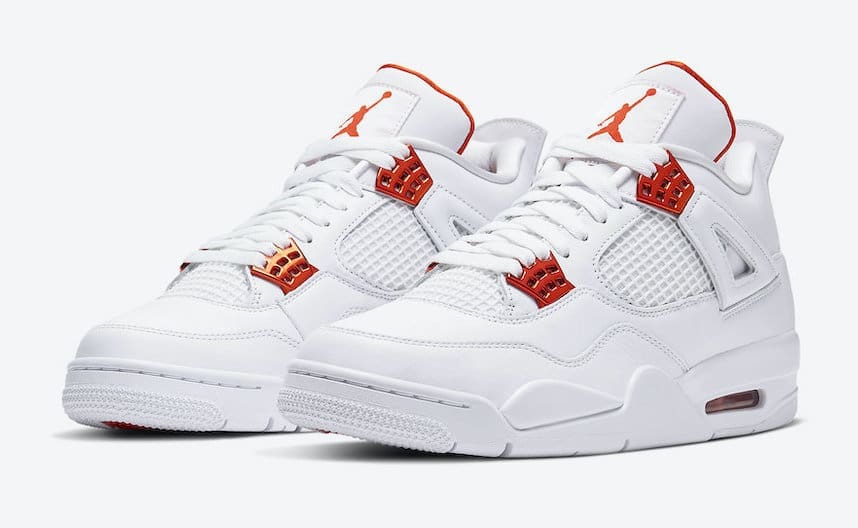 Jordan 4 Retro Metallic Orange